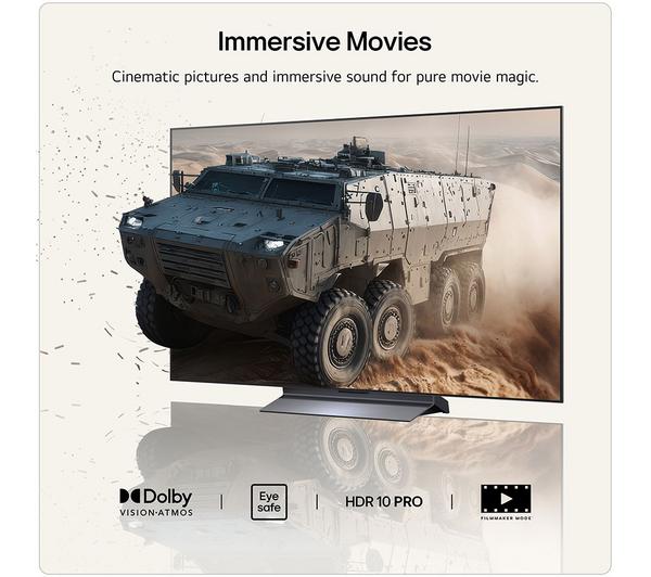 OLED 4K 165Hz AI Smart TV 55 Inch LG C6 Series 2026
